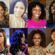 Top row: Laverne Cox, Precious Davis, CeCe McDonald and Angelica Ross. Bottom row: Fallon Fox, Tona Brown, Janet Mock and Monica Roberts.